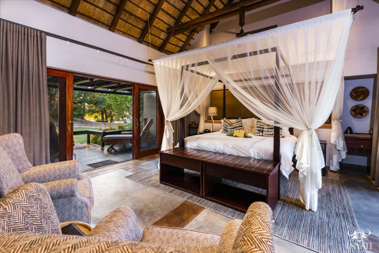 Inyati Game Lodge Sabi Sands viltreservat Exteriör bild