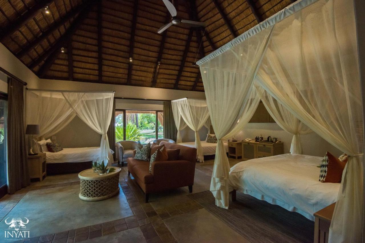 Inyati Game Lodge Sabi Sands viltreservat Exteriör bild